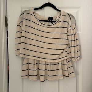 Sweater top from Anthropologie